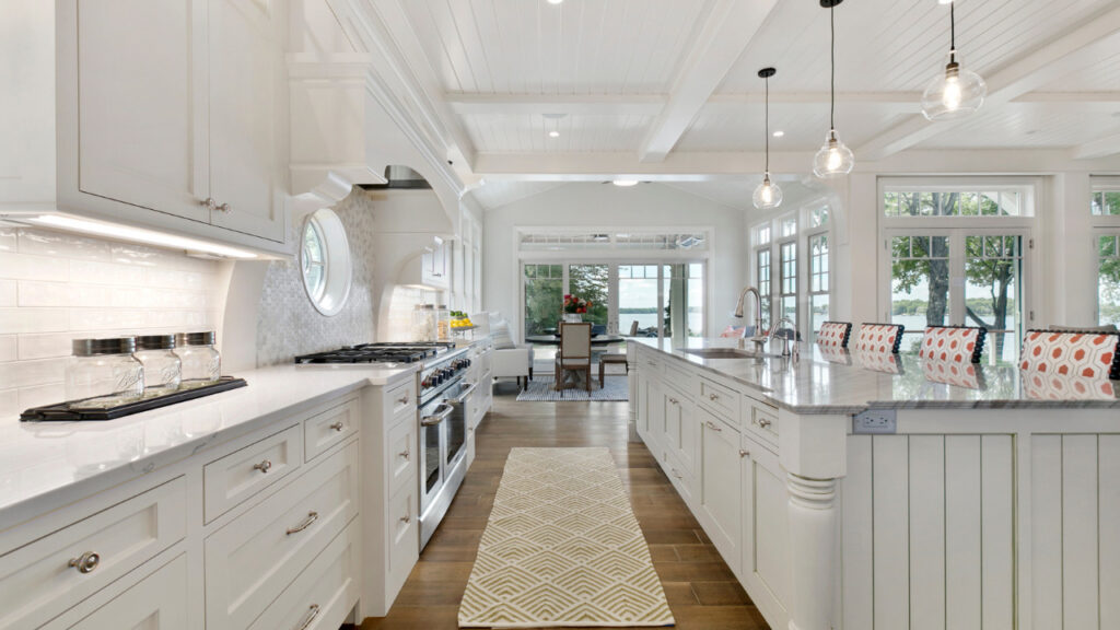 Shaker-Style Galley Kitchen Design