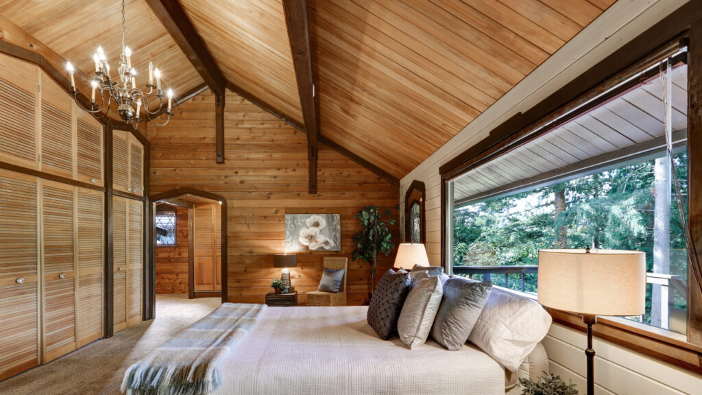 wooden Vaulted ceiling
